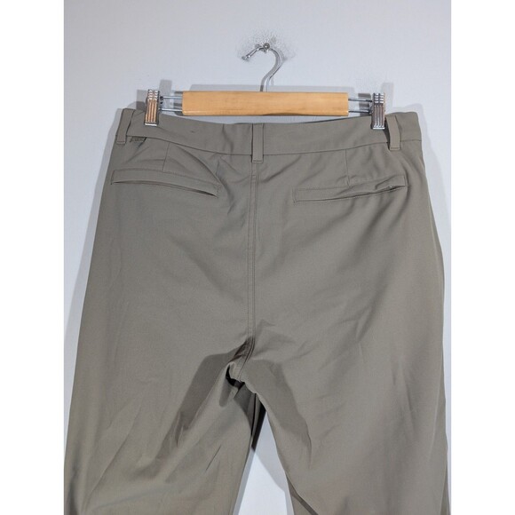 VRST Pants Men Brown Performance Straight Leg Sz 34 Golf Athletic Work Normcore - Picture 7 of 10